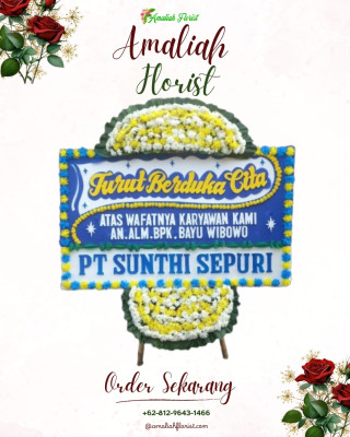 Papan Bunga Duka di Cipadu Jaya