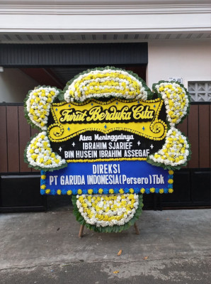 Papan Bunga Duka di Cipadu Jaya