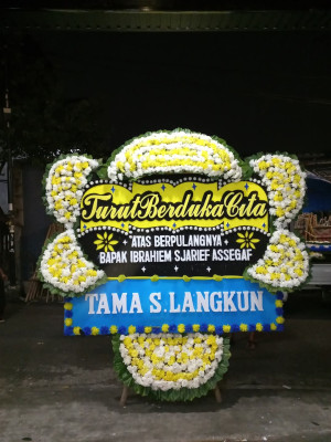 Papan Bunga Duka di Cipadu Jaya